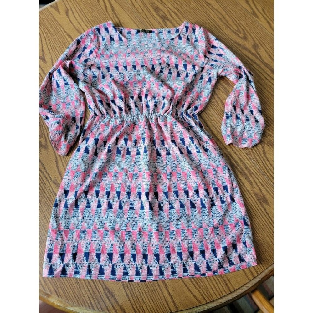 Depri Short Dress Geometric Size Medium